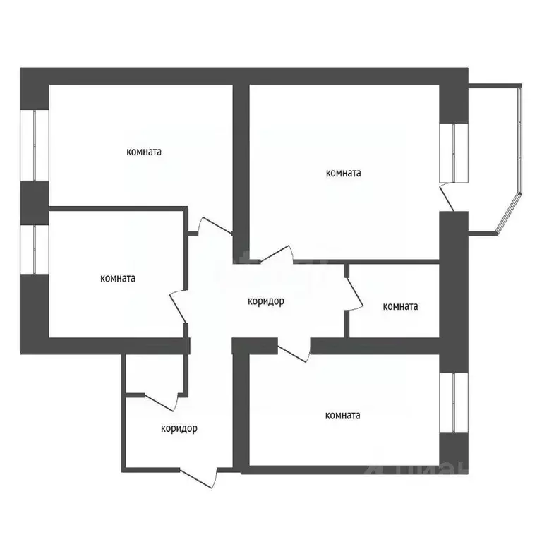 3-к кв. Воронежская область, Воронеж ул. 20-летия Октября, 22 (74.8 м) - Фото 2