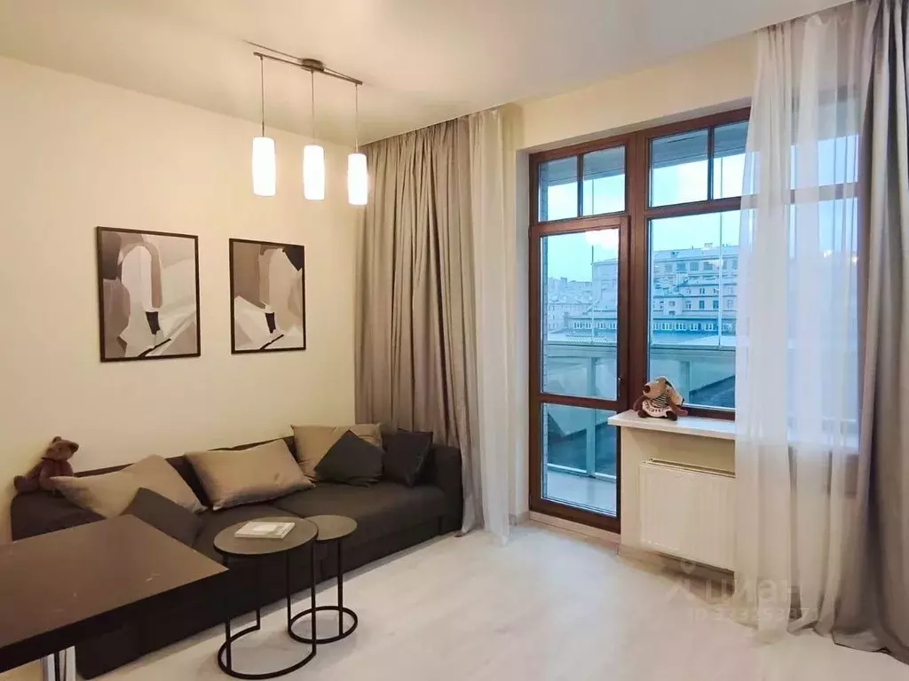 Студия Санкт-Петербург ул. Мира, 37 (34.5 м) - Фото 1