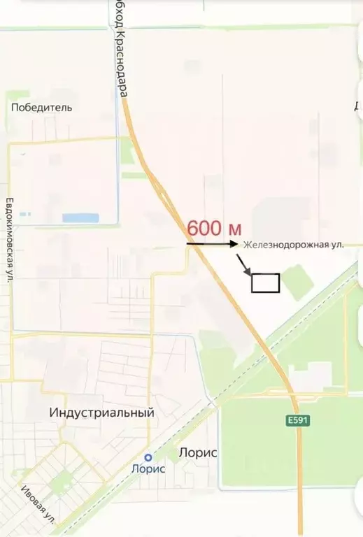 Склад в Краснодарский край, Краснодар пос. Дружелюбный, ул. ... - Фото 2