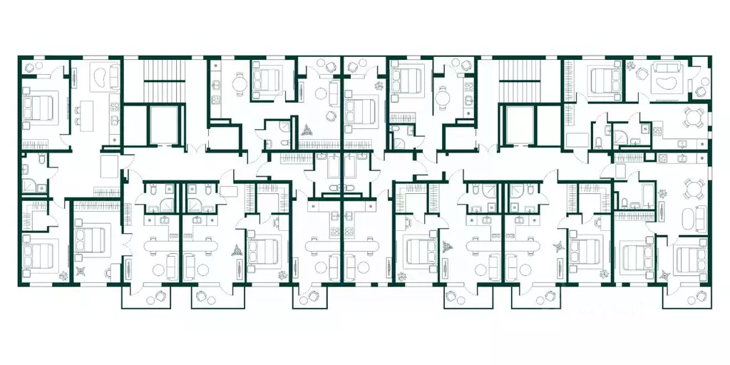 2-к кв. Дагестан, Дербент Новая История жилой комплекс (43.71 м) - Фото 1