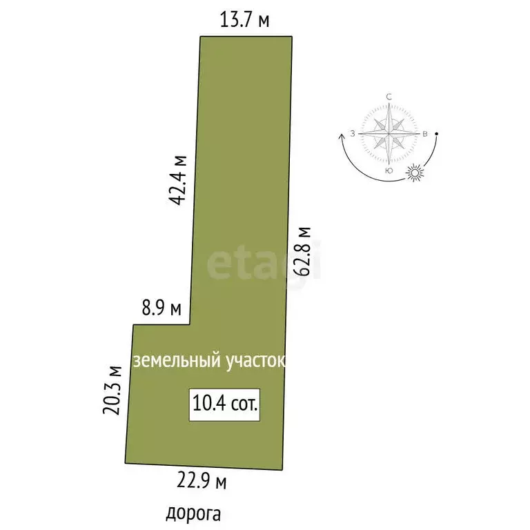 Участок в Тюменский муниципальный округ, деревня Елань, Лесная улица ... - Фото 1