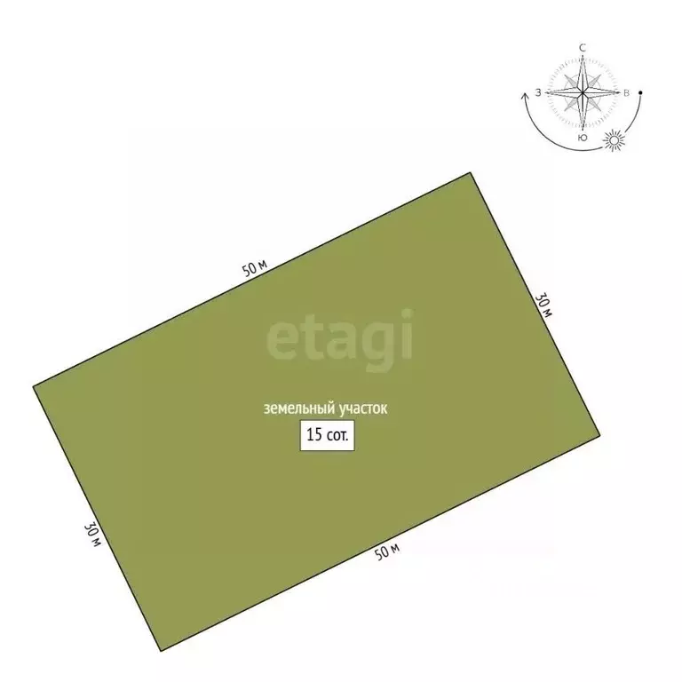 Участок в Амурская область, Благовещенский район, с. Чигири  (15.0 ... - Фото 2