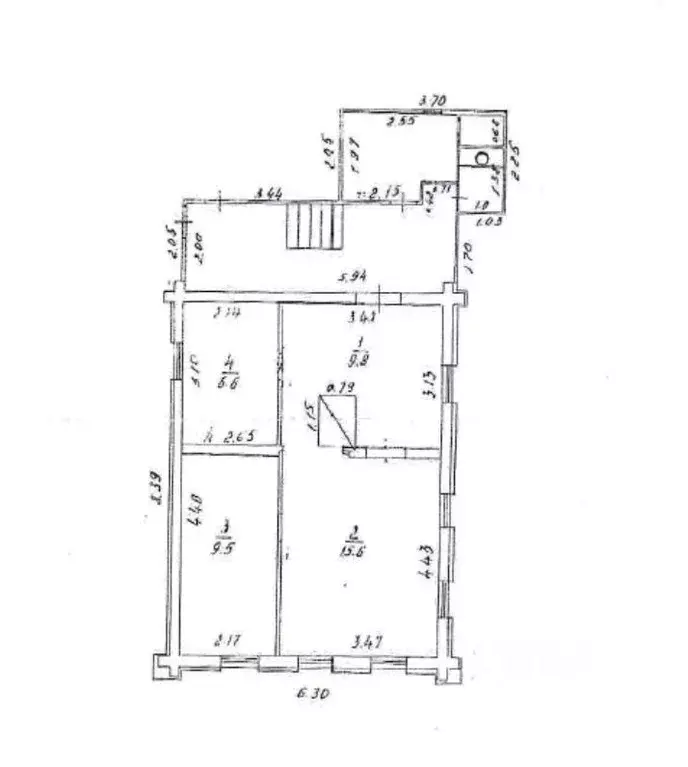 Дом в Кировская область, Киров Пионерская ул., 22 (78 м) - Фото 2
