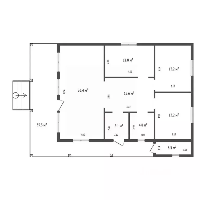 Дом в Красноярский край, Емельяновский муниципальный округ, Синегорье ... - Фото 2