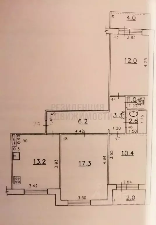 3-к кв. Самарская область, Самара ул. Егорова, 5 (71.0 м) - Фото 2