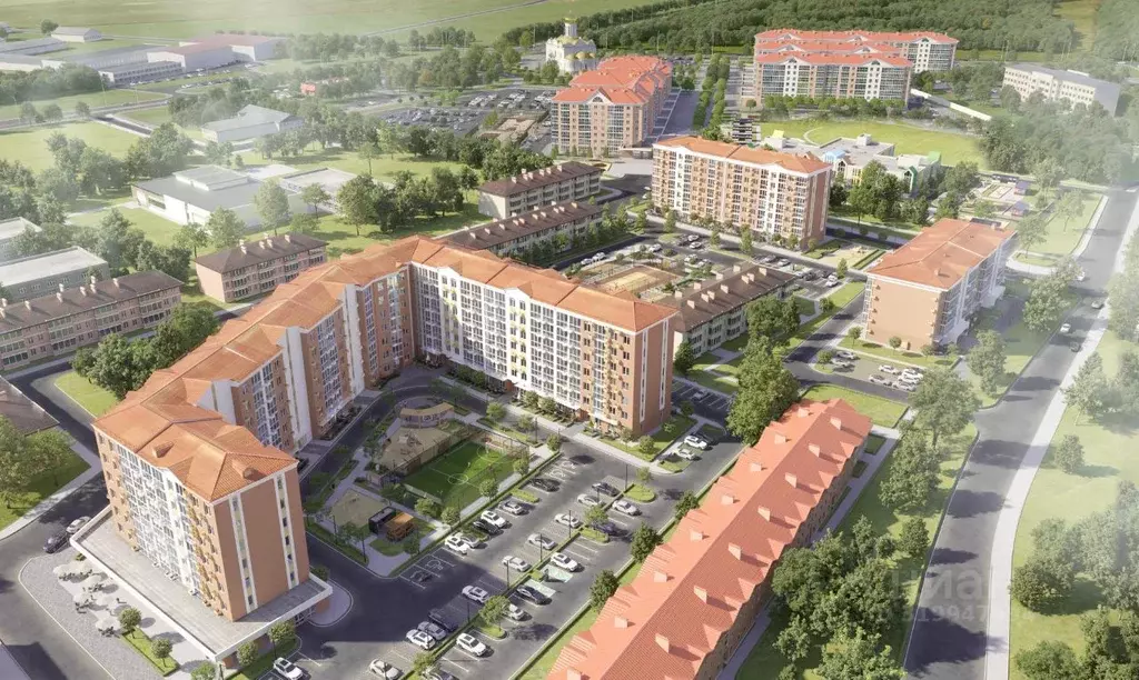 3-к кв. Краснодарский край, Динская ст-ца ул. Спортивная, 2А (82.3 м) - Фото 1