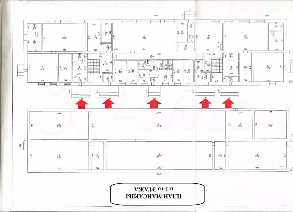 Хостел отель центр здание трафик, 2400 м - Фото 1