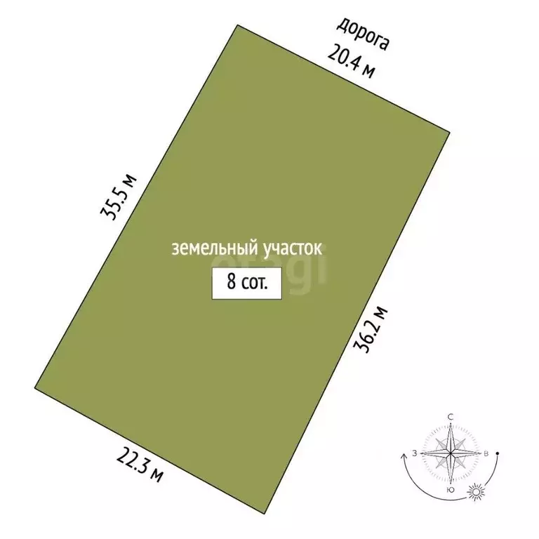 Участок в Вологодская область, Подшипник садоводческое товарищество ... - Фото 1