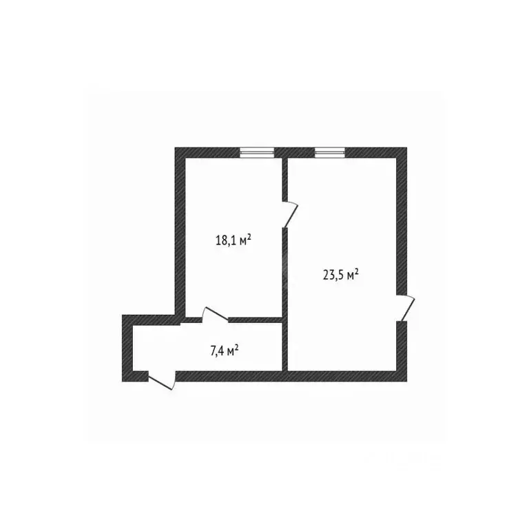 Торговая площадь в Брянская область, Рогнедино рп ул. Горького, 15 (49 ... - Фото 2