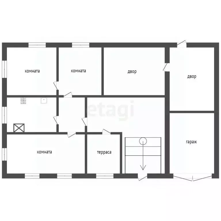 Дом в Владимирская область, Муром с. Борисоглеб, ул. Народная, 60 (66 ... - Фото 1