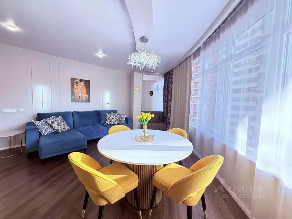 3-к кв. Крым, Ялта муниципальный округ, Ливадия пгт ул. Виноградная, ... - Фото 2