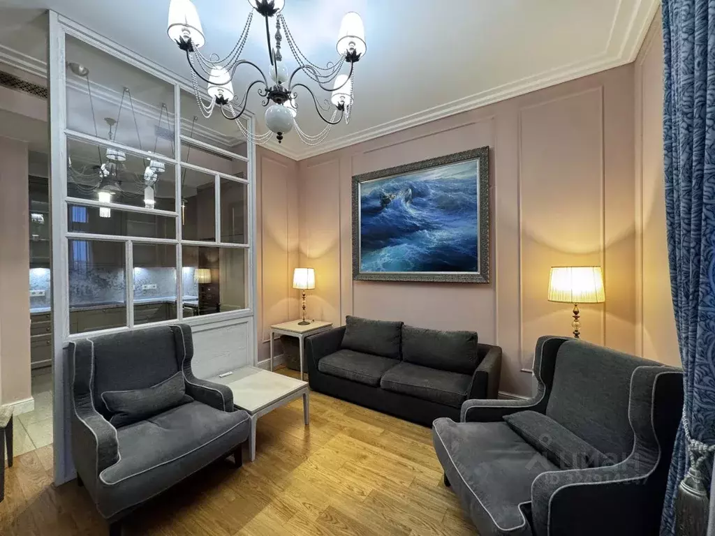 1-к кв. Москва ул. Малая Полянка, 2 (58.4 м) - Фото 1