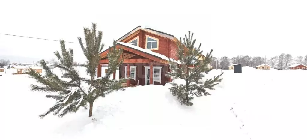 Дом в Томская область, Томский район, д. Новомихайловка, Кедры ДНП ул. ... - Фото 1