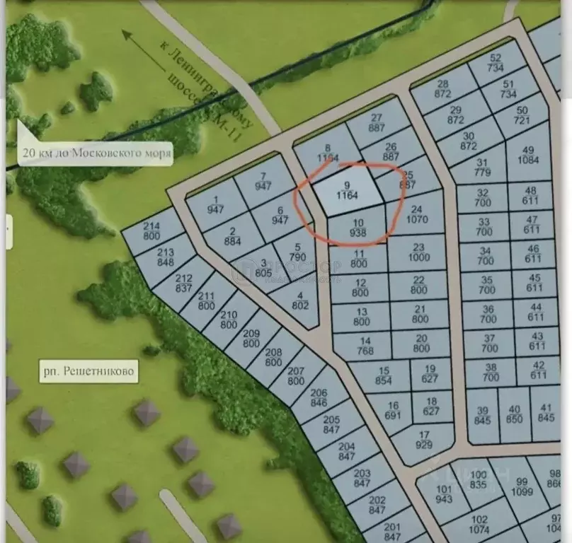 Участок в Московская область, Клин городской округ, Решетниково пгт, ... - Фото 2