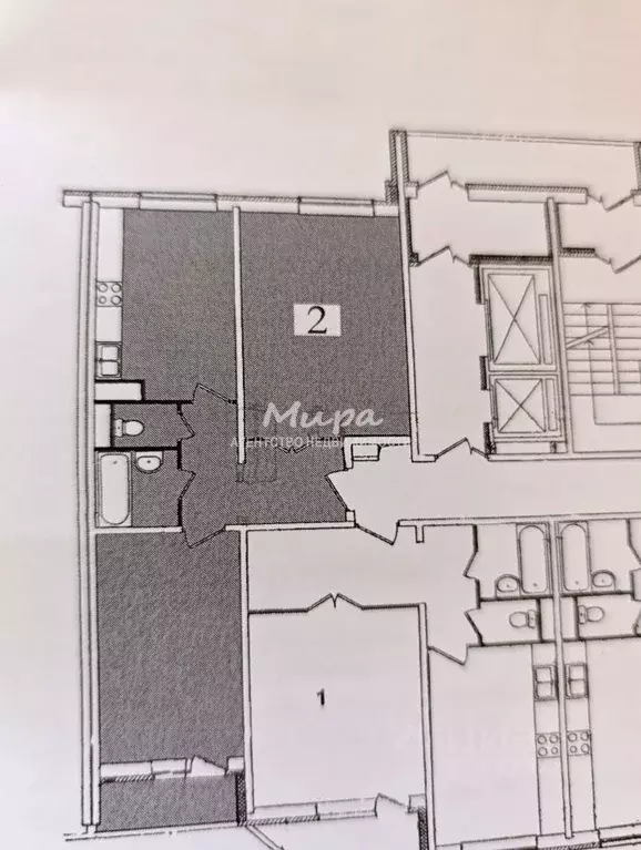 2-к кв. Московская область, Дзержинский Угрешская ул., 20 (64.0 м) - Фото 2