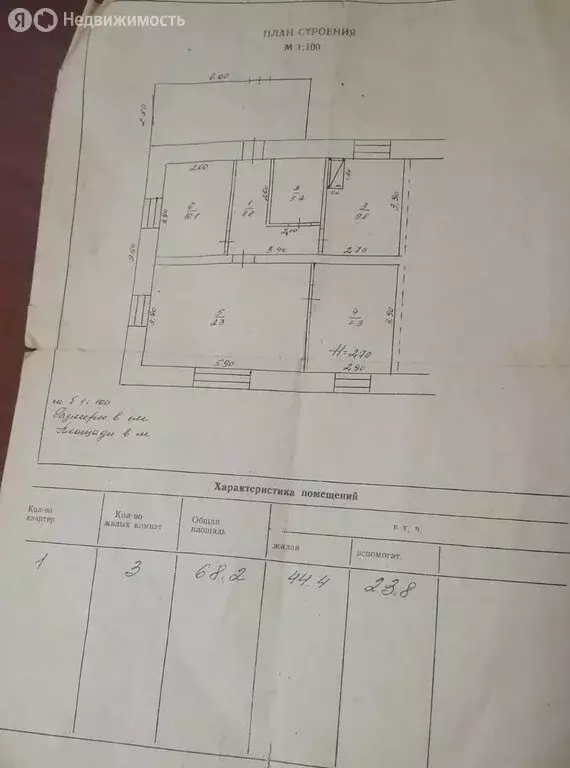 Дом в посёлок Пролетарский, улица Кирова, 35 (67 м) - Фото 1