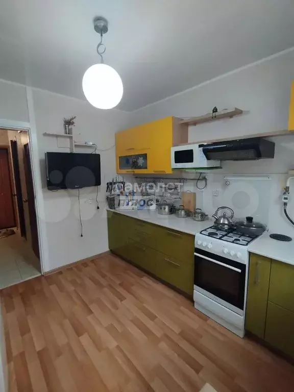 1-к. квартира, 34,6 м, 4/9 эт. - Фото 0