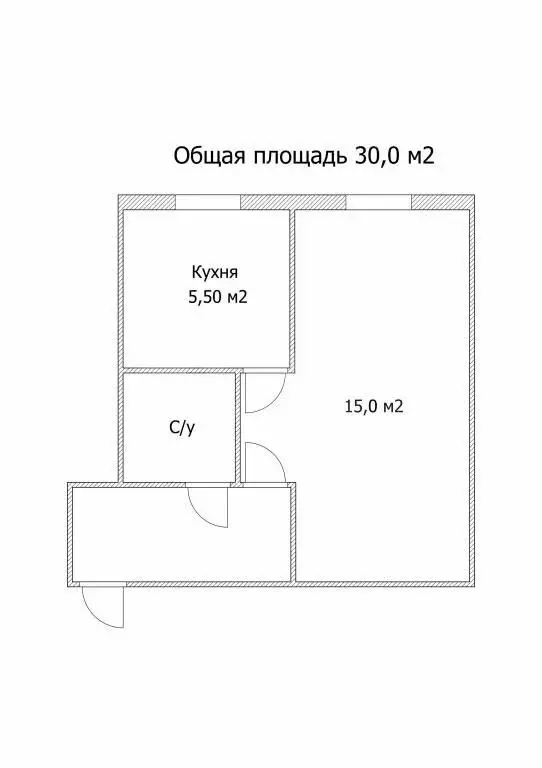 1-комнатная квартира: Вологда, Мишкольцская улица, 7 (30 м) - Фото 1