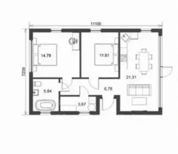 Дом в Саратовская область, Энгельсский район, Красноярское ... - Фото 2