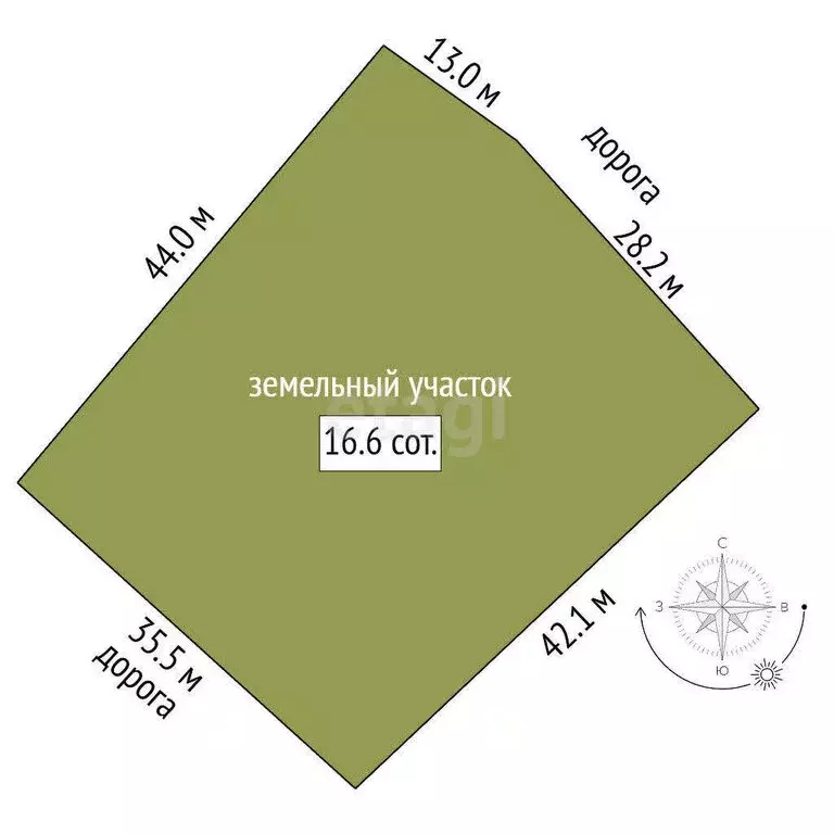 Участок в посёлок Талаги, ДНТ Алмаз-2 (15 м) - Фото 1