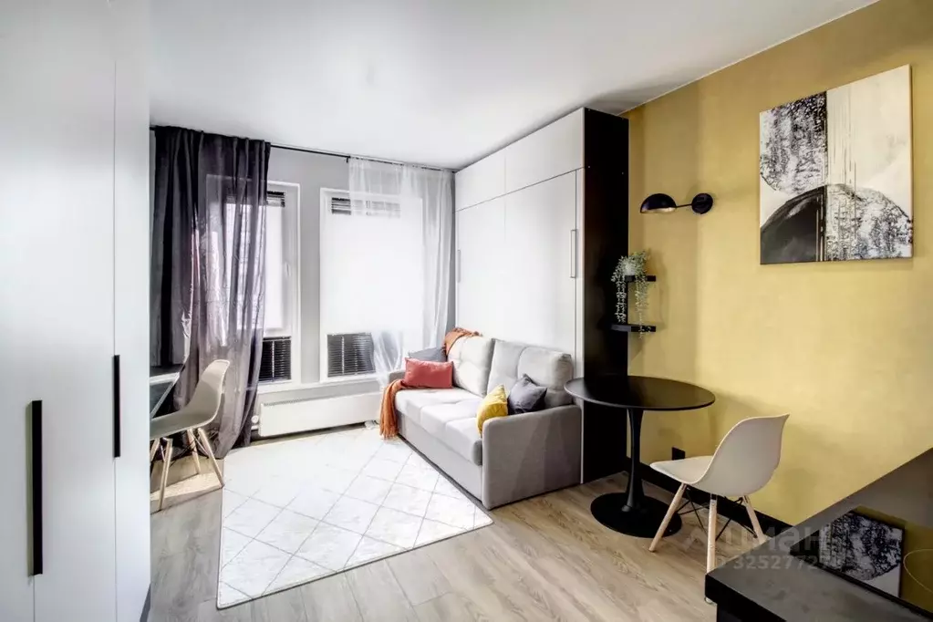 Студия Москва 2-й Нагатинский проезд, 2/2к2 (20.0 м) - Фото 1