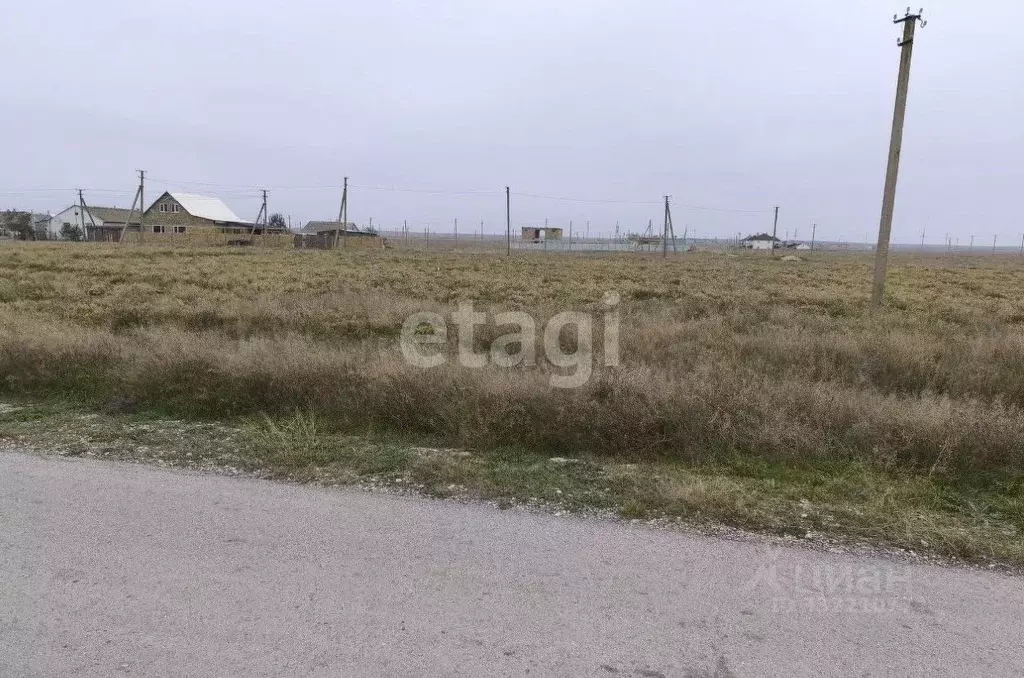 Участок в Крым, Черноморский район, Медведевское с/пос, с. Медведево ... - Фото 1