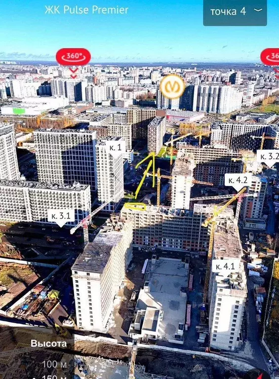 3-к кв. Санкт-Петербург ул. Архивная, 4 (89.0 м) - Фото 2
