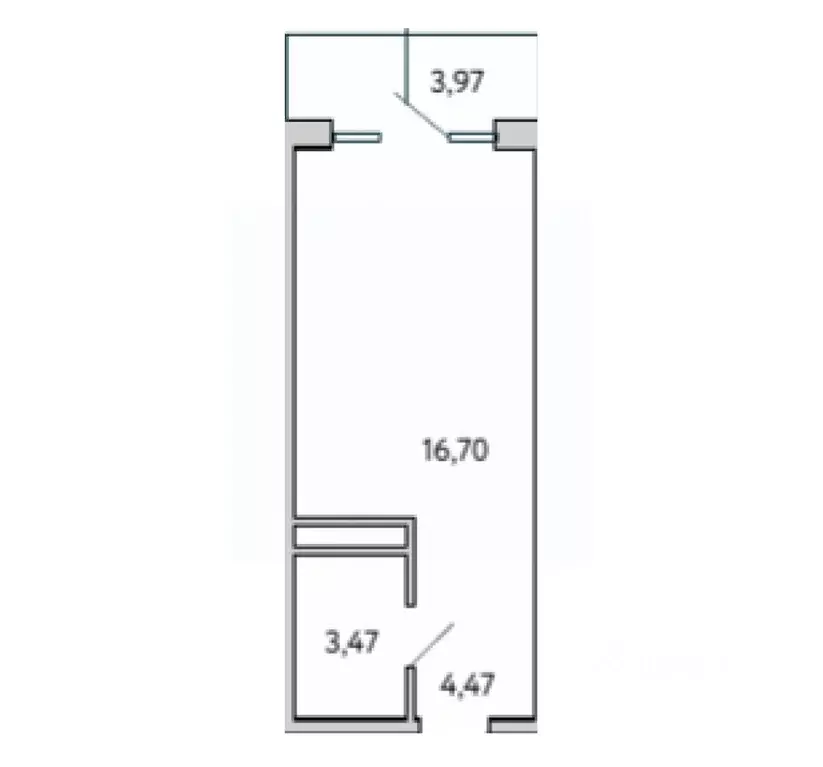 Студия Крым, Ялта муниципальный округ, Виноградное пгт Космос Стей ... - Фото 1
