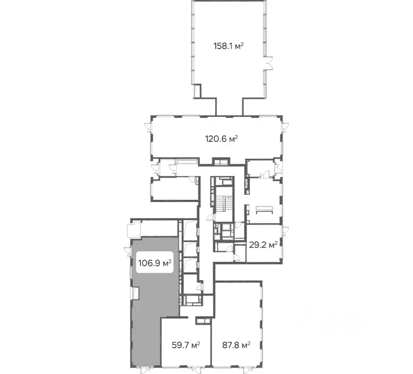 Помещение свободного назначения в Москва Открытое ш., вл9 (107 м) - Фото 2