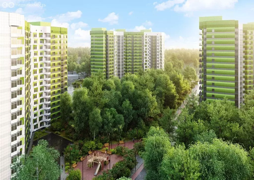 3-комнатная квартира: посёлок Развилка, жилой комплекс Три Квартала, ... - Фото 2