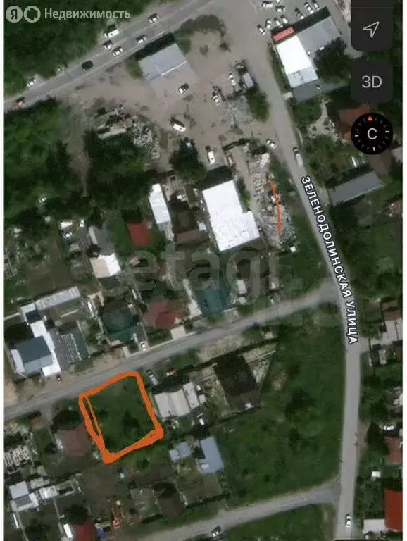 Участок в Новосибирск, Зеленодолинская улица (6.3 м) - Фото 1