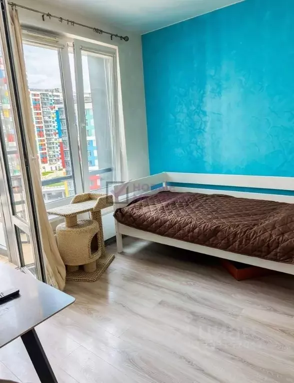 Студия Санкт-Петербург ул. Оптиков, 34К1 (27.0 м) - Фото 1