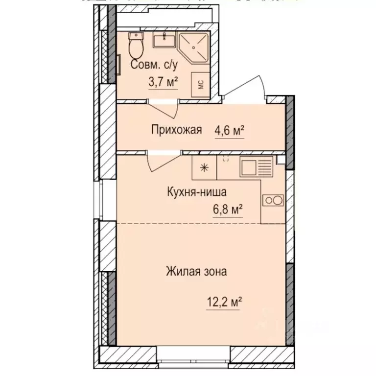 Студия Удмуртия, Ижевск Буммаш жилрайон, Покровский жилой комплекс ... - Фото 0