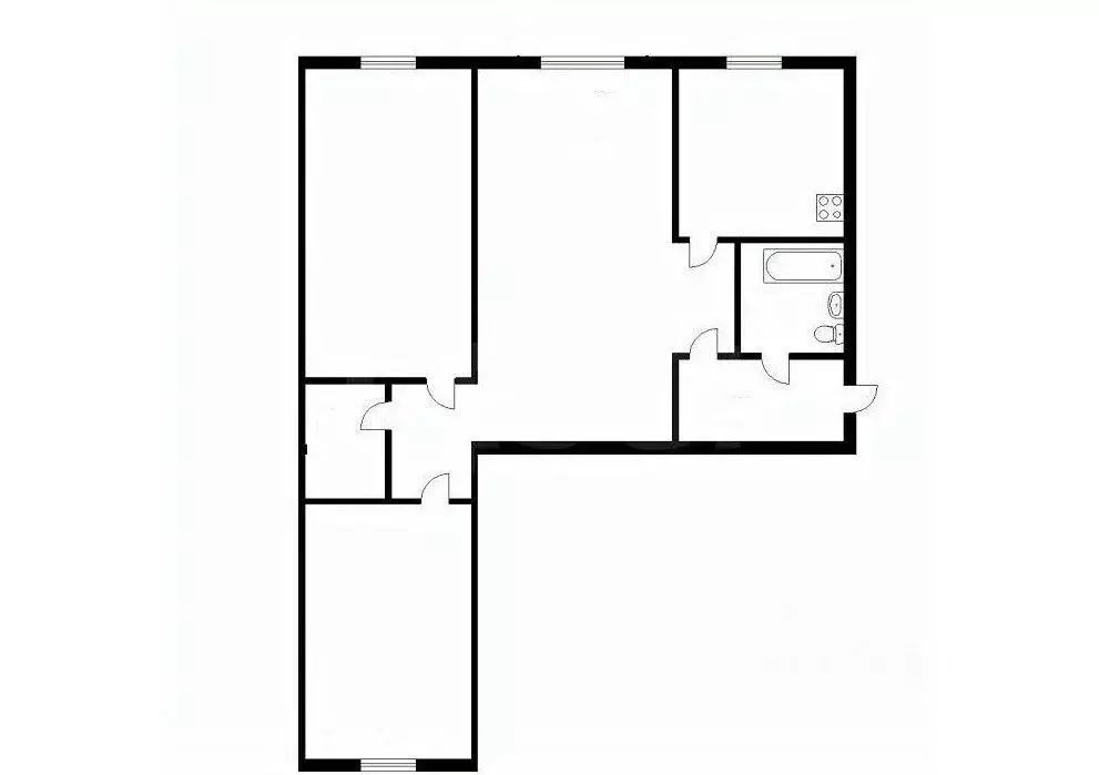 3-к кв. Кемеровская область, Междуреченск Весенняя ул., 11 (56.2 м) - Фото 1