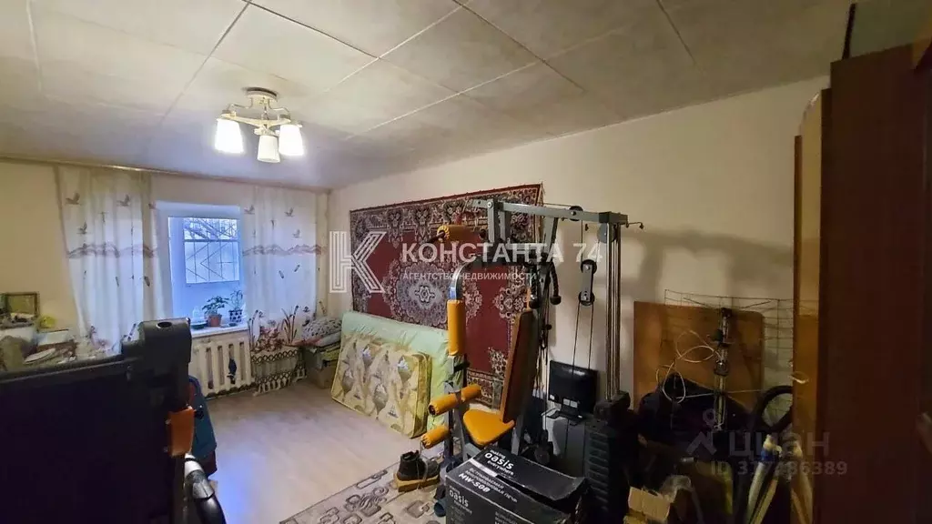 1-к кв. Челябинская область, Копейск пос. Октябрьский, ул. Ленина, 14 ... - Фото 0
