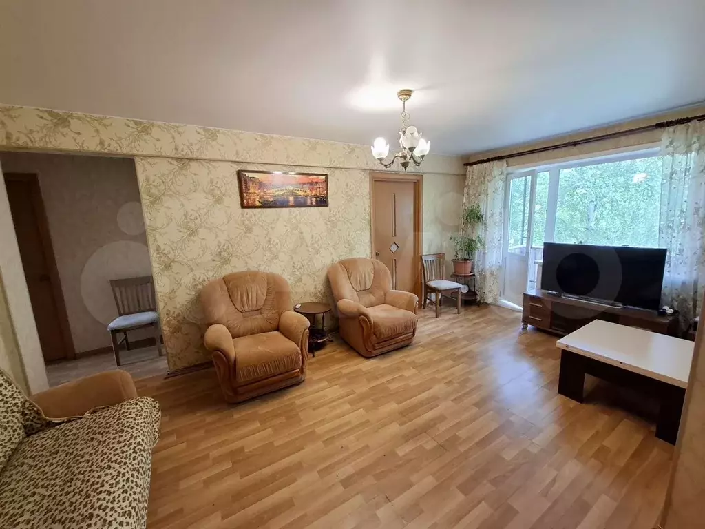 3-к. квартира, 59 м, 5/5 эт. - Фото 0