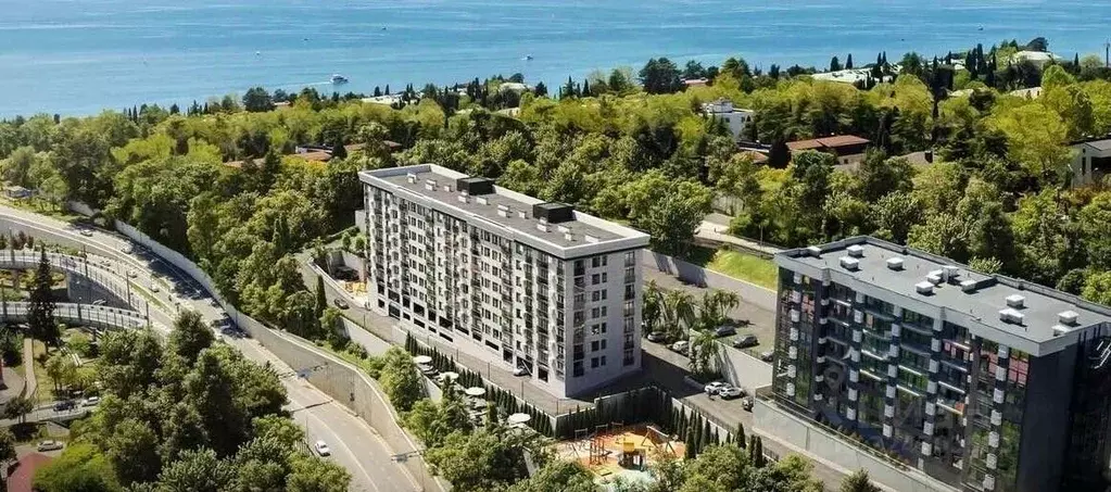 Студия Краснодарский край, Сочи Ломоносовская ул., 2Б (25.4 м) - Фото 1