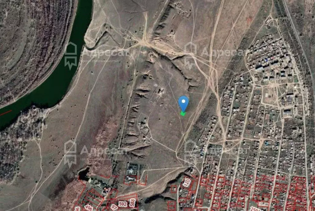 Участок в Волгоградская область, Иловлинский район, Качалинское с/пос, ... - Фото 1