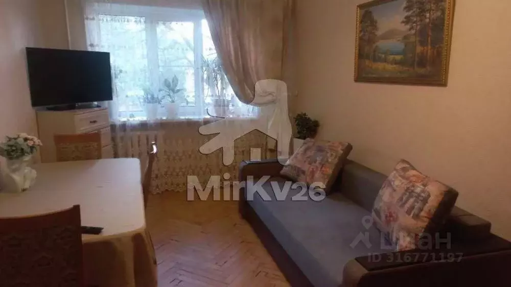 2-к кв. Ставропольский край, Пятигорск Кавказская ул., 1 (45.0 м) - Фото 0