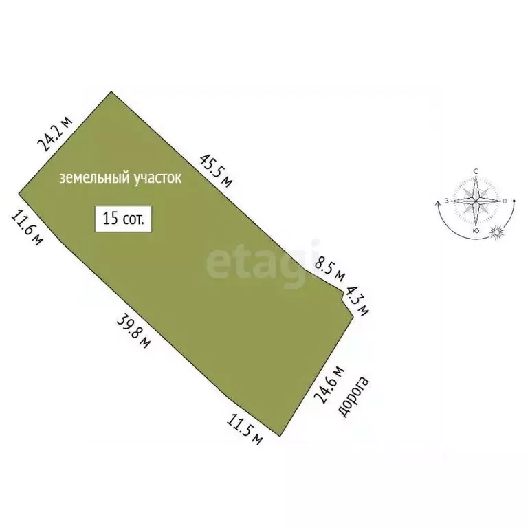 Участок в Калужская область, Боровский район, Асеньевское с/пос, д. ... - Фото 2