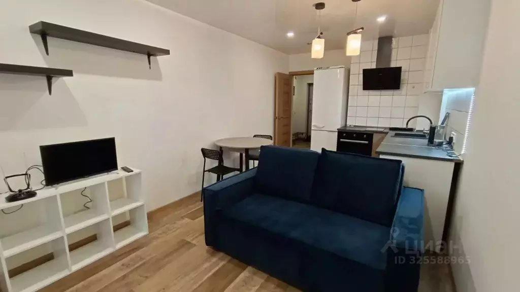 Студия Новосибирская область, Новосибирск ул. Ясный Берег, 10 (26.4 м) - Фото 1