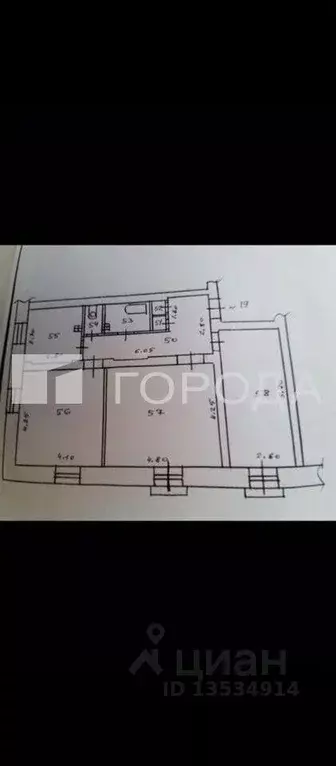 3-к кв. Алтайский край, Барнаул ул. Профинтерна, 9 (77.0 м) - Фото 2