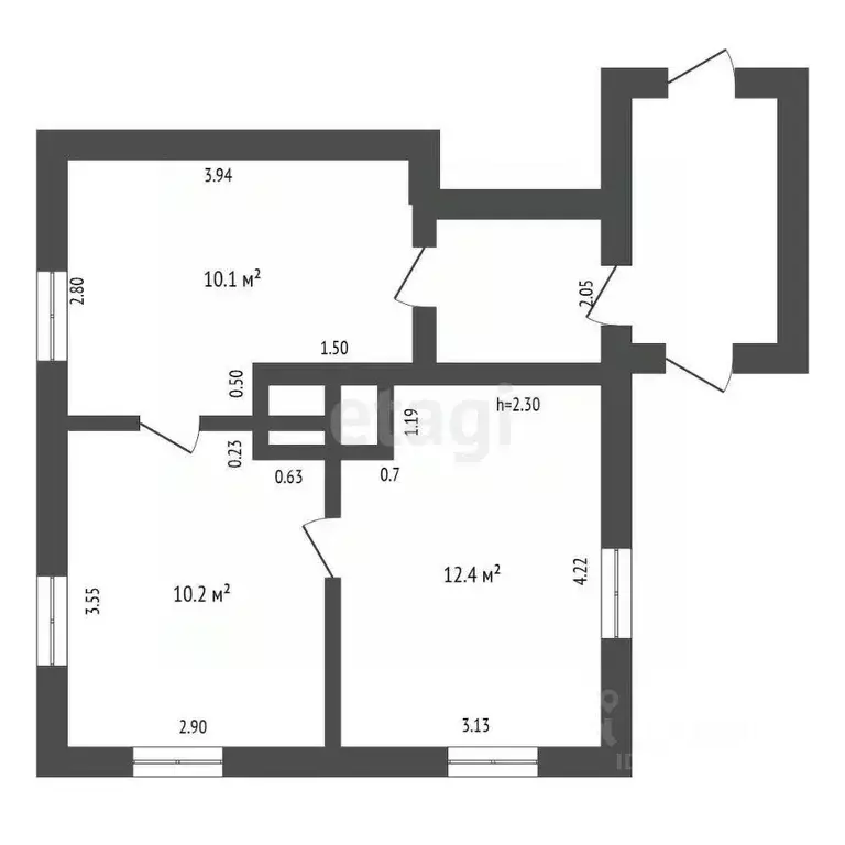 Дом в Кемеровская область, Кемерово ул. Сурикова (33 м) - Фото 2