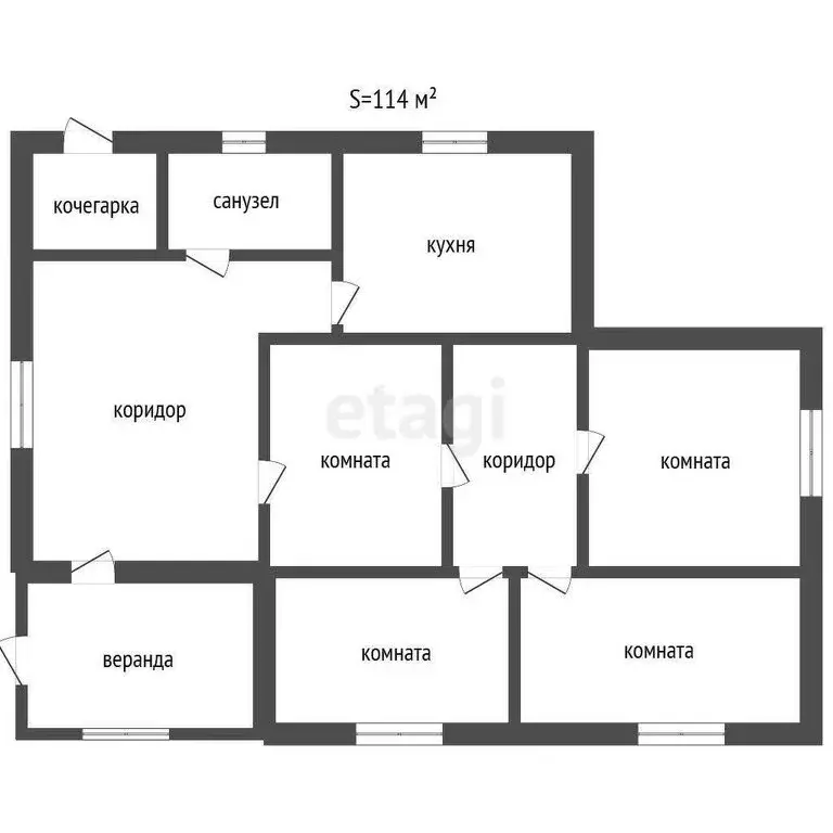 Дом в Ялуторовск, улица Чапаева (114 м) - Фото 1