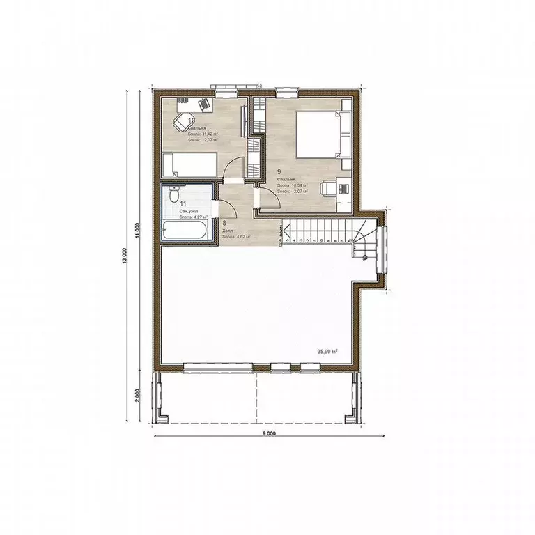 Коттедж в Московская область, Истра муниципальный округ, д. Мартюшино  ... - Фото 2