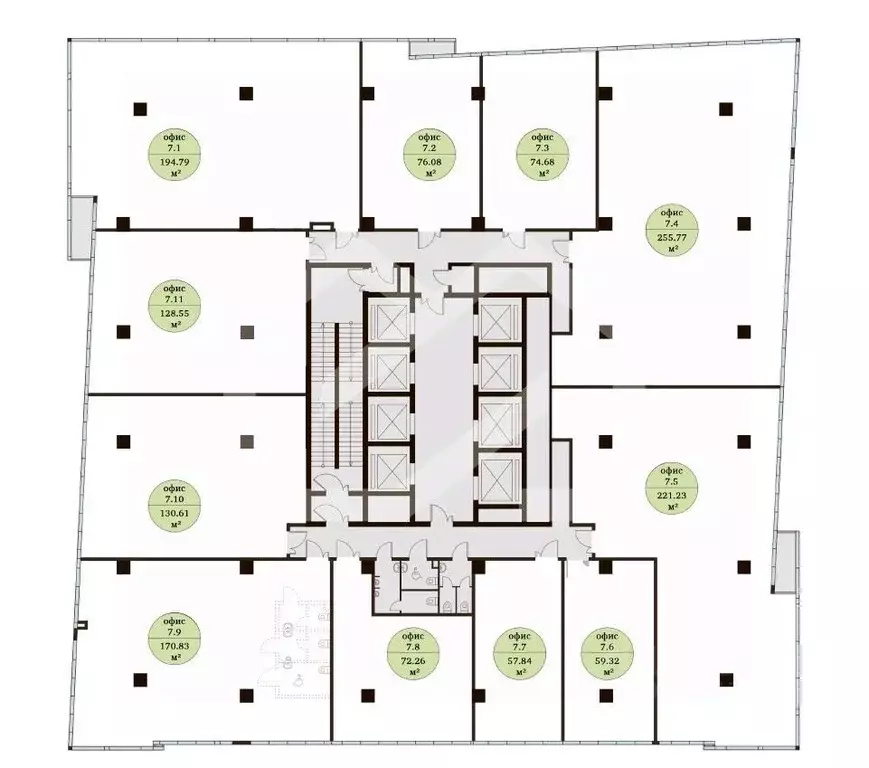 Помещение свободного назначения в Москва ул. Неверовского, 10С3 (184 ... - Фото 2