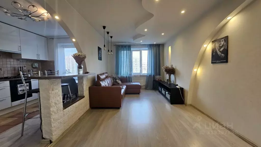 3-к кв. Татарстан, Казань ул. Четаева, 27 (67.5 м) - Фото 0