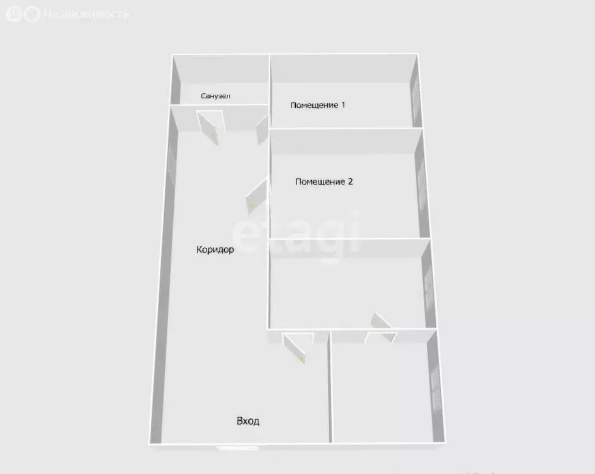 Офис (63.5 м) - Фото 1