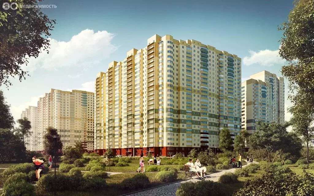3-комнатная квартира: Балашиха, улица Строителей, 1 (81 м) - Фото 1