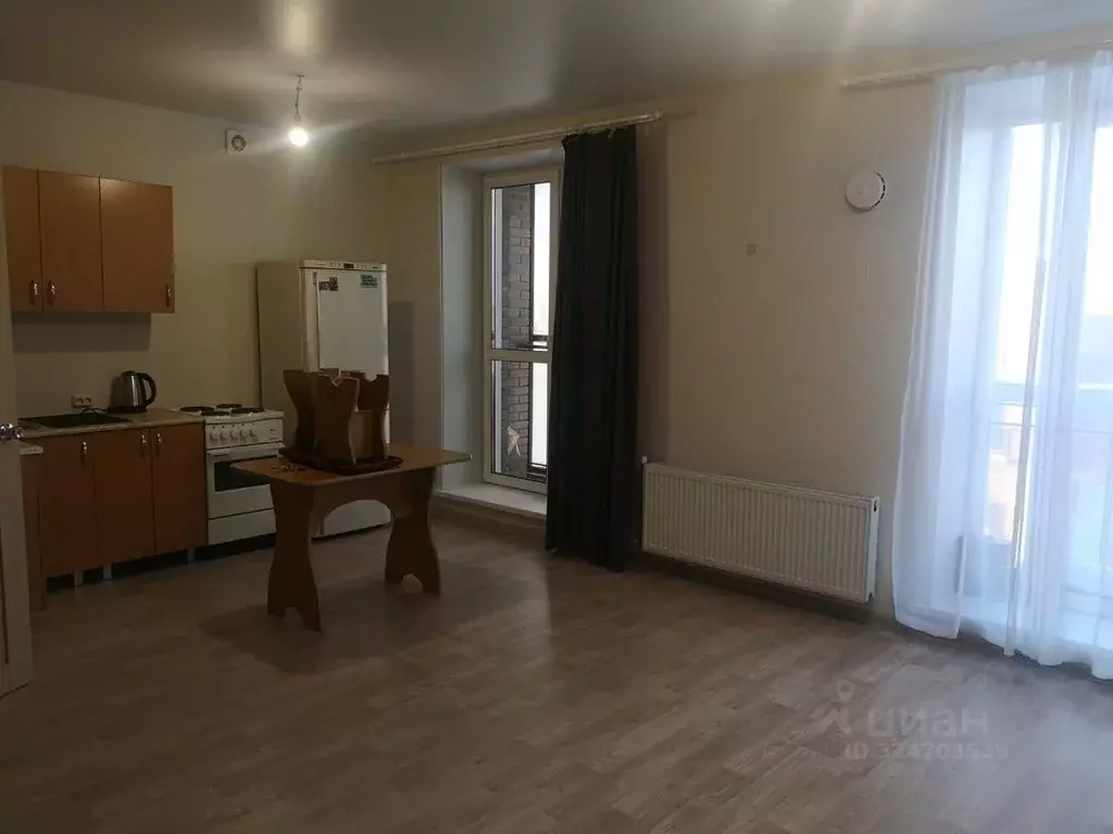 Студия Новосибирская область, Новосибирск ул. Заслонова, 13/7 (32.0 м) - Фото 2